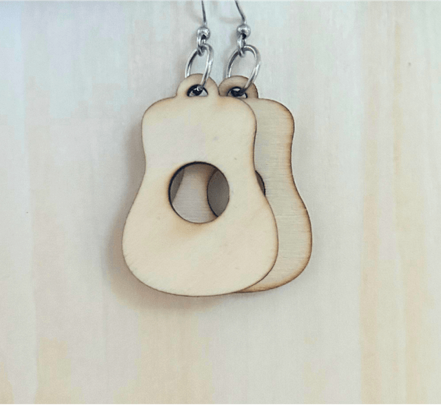 Boucles d'oreilles collection musique - Modèle 2