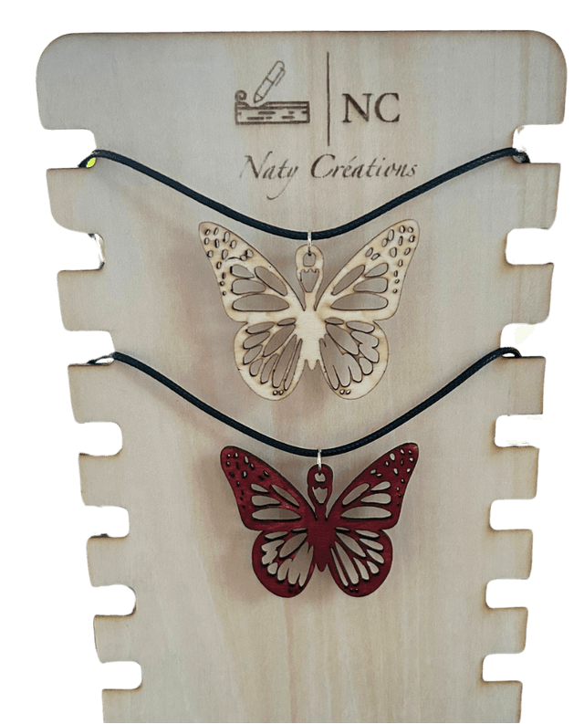 Collier papillon