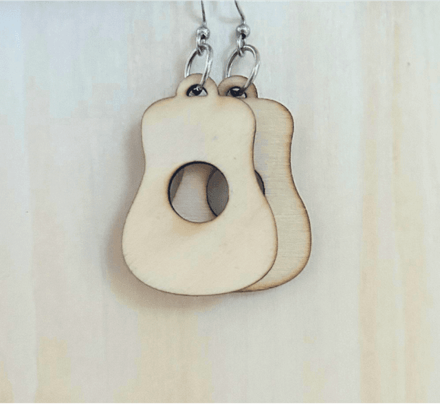 Boucles d&#039;oreilles collection musique - Modèle 2