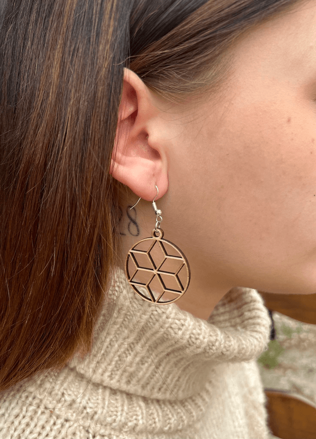 Boucles d&#039;oreilles collection rondes - Modèle 4